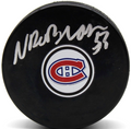Noah Dobson Signed Montreal Canadiens Hockey Logo Puck w/Beckett COA BW54126