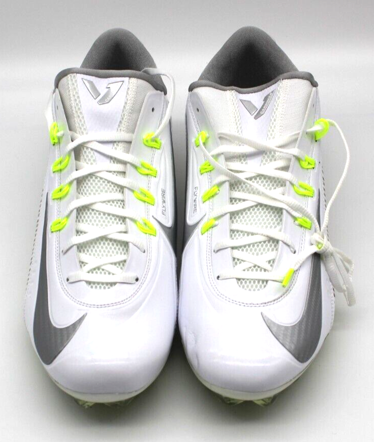 Nike Vapor Carbon Elite 2.0 2014 Football Cleats Men's Sz 15 White 631425-101
