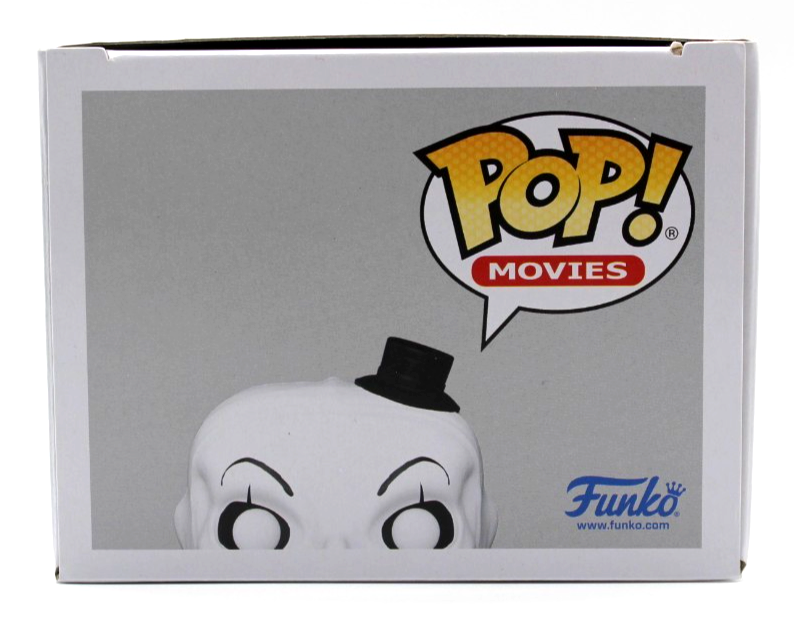 Damien Leone Signed Art The Clown Terrifier Funko Pop 1590 w/Beckett COA BT56266