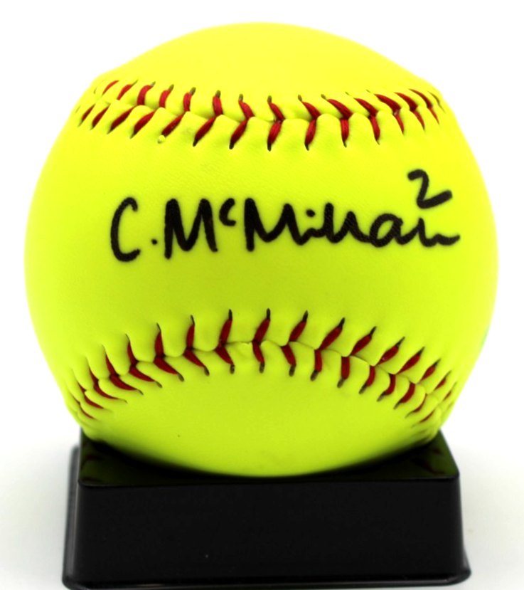 Cori McMillan Signed Chicago Bandits AUSL USA Softball w/Beckett BAS COA BT78233