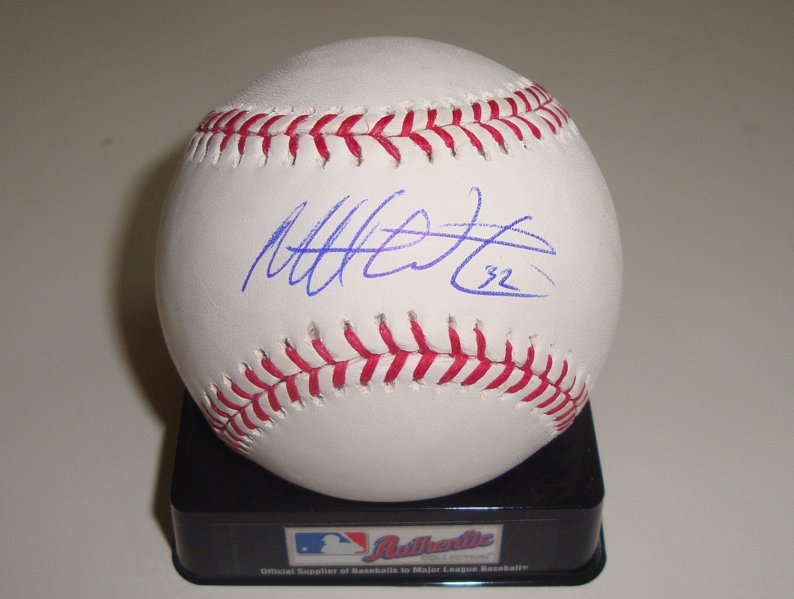 Matt Wieters Signed Baseball w/COA Official MLB 2012 Baltimore Orioles #1