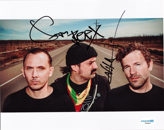 The Lawrence Arms American Punk Rock Group Signed 8x10 Photo w/ACOA SD59865
