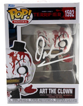 Damien Leone Signed Art The Clown Terrifier Funko Pop 1592 w/Beckett COA BT56268
