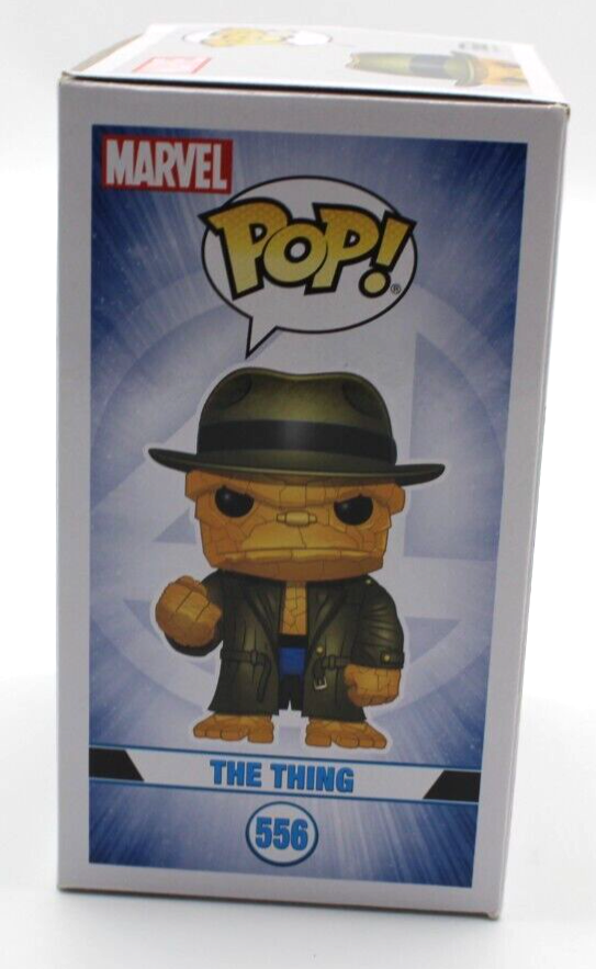 Ebon Moss-Bachrach Signed Fantastic Four The Thing Funko Pop 556 w/Beckett COA