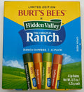 Burt's Bees Hidden Valley Ranch Dippers Limited Edition BUNDLE OF 3 In Hand Now