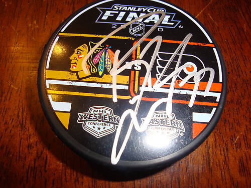 Ryan Parent 2010 Stanley Cup Signed Puck Flyers w/COA