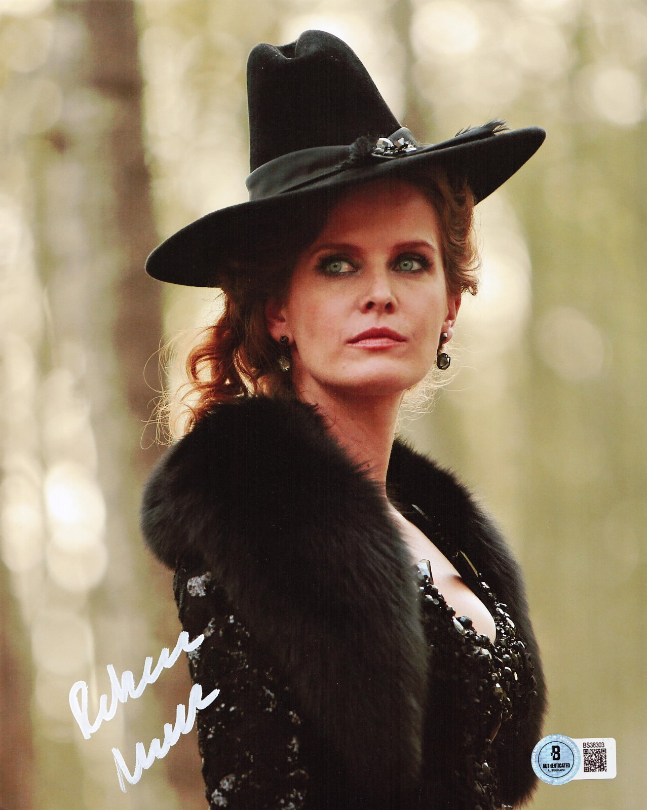 Rebecca Mader Signed Zelena Once Upon a Time 8x10 Photo W/Beckett COA BS38303