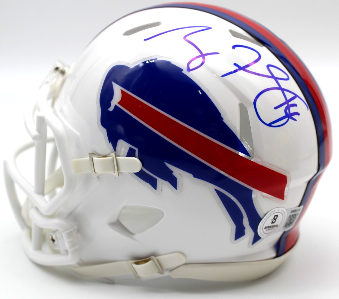 Ryan Fitzpatrick Buffalo Bills Signed Mini Helmet w/Beckett COA BW61133