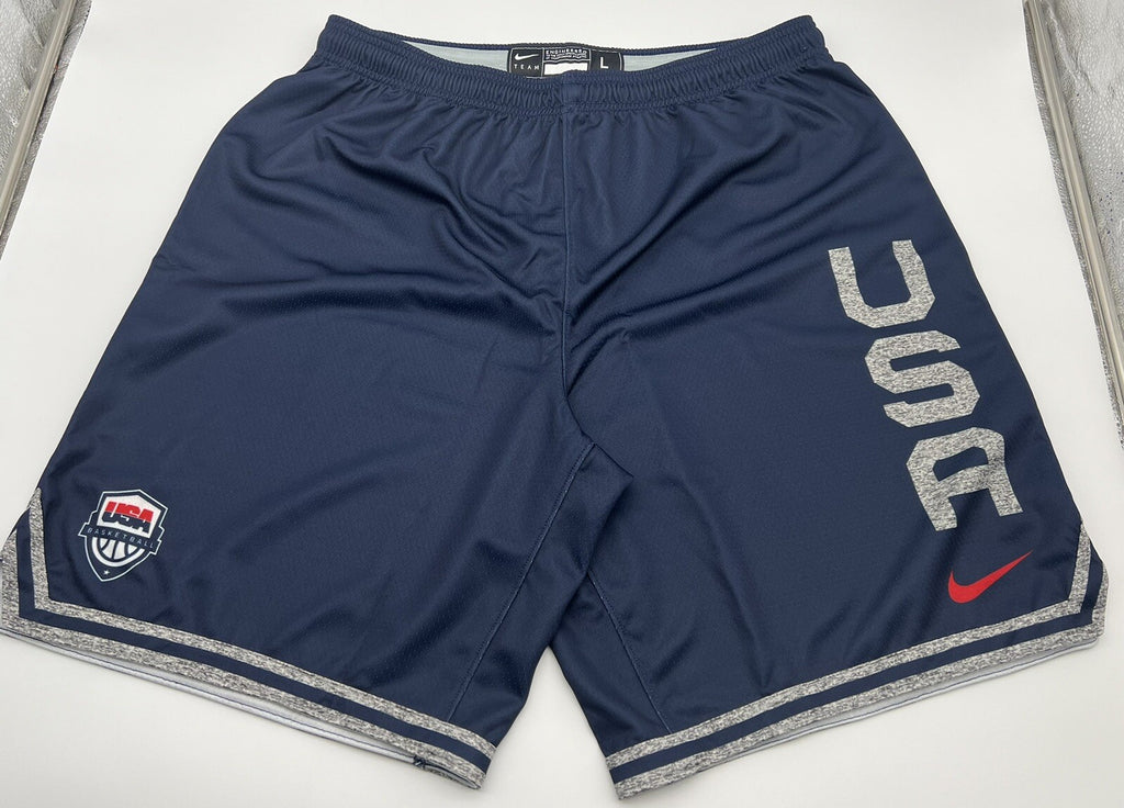 Nike Mens USA Authentic Team Issue Basketball Practice Shorts USA MADE LARGE