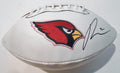 Robert Nkemdiche Signed Arizona Cardinals Logo Football w/JSA COA SD19202