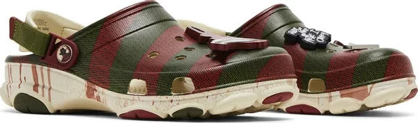 A Nightmare on Elm Street Freddy Krueger Crocs All Terrain Clog Size 13 New