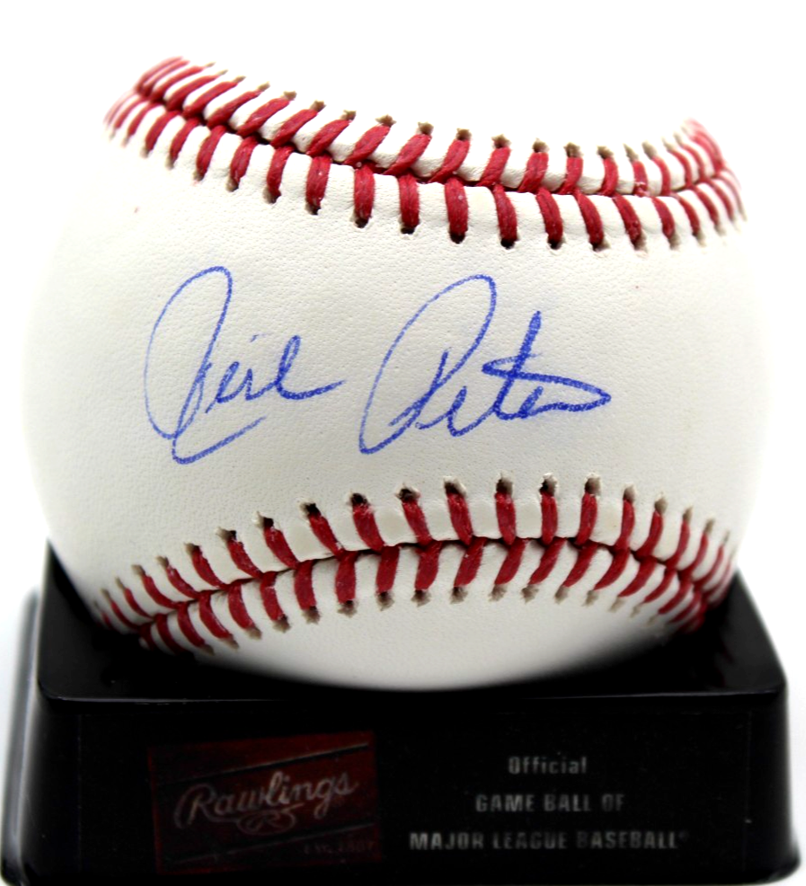 Rick Pitino Signed Major League Baseball Louisville St. Johns w/Beckett BW54104
