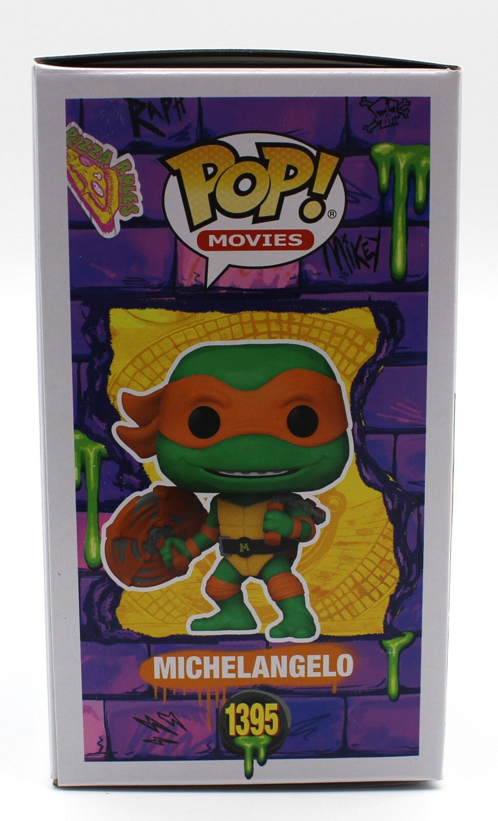 Shamon Brown Jr. Michelangelo Turtle TMNT 1395 Signed Funko Pop JSA AX28781 SWAP