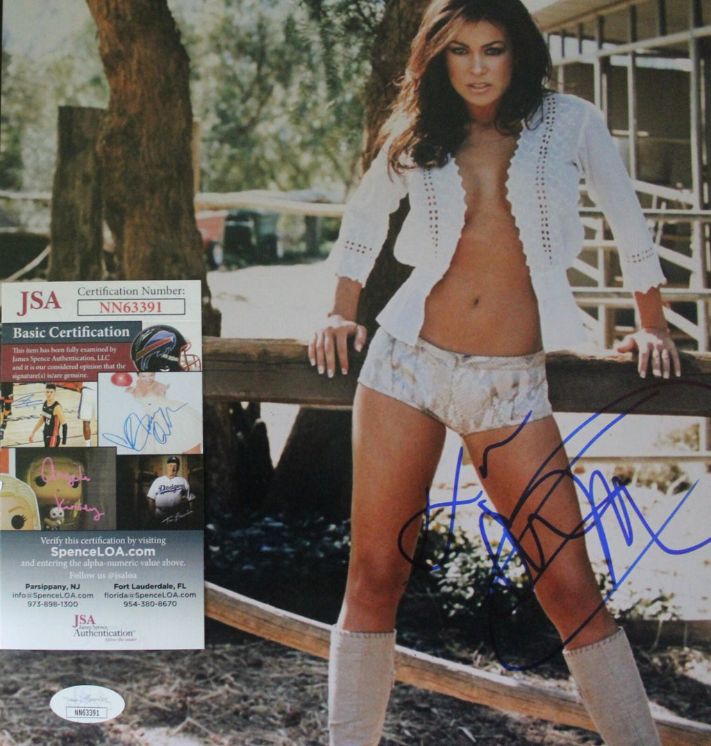 Carmen Electra Signed Sexy Supermodel 11x14 Photo w/JSA COA NN63391