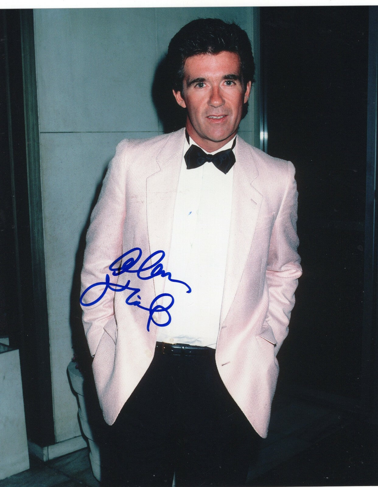 Alan Thicke Actor Signed 8x10 Photo w/COA Growing Pains Dr. Jason Seaver #2