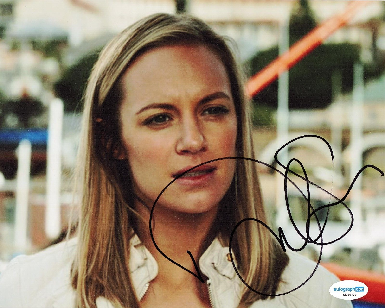Danielle Savre Station 19 Maya Bishop-DeLuca Signed 8x10 Photo w/ACOA SD59777