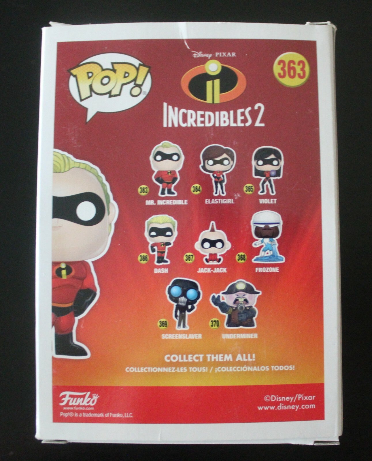 Craig T. Nelson Signed Mr. Incredible #363 Funko Pop w/Beckett COA V77516