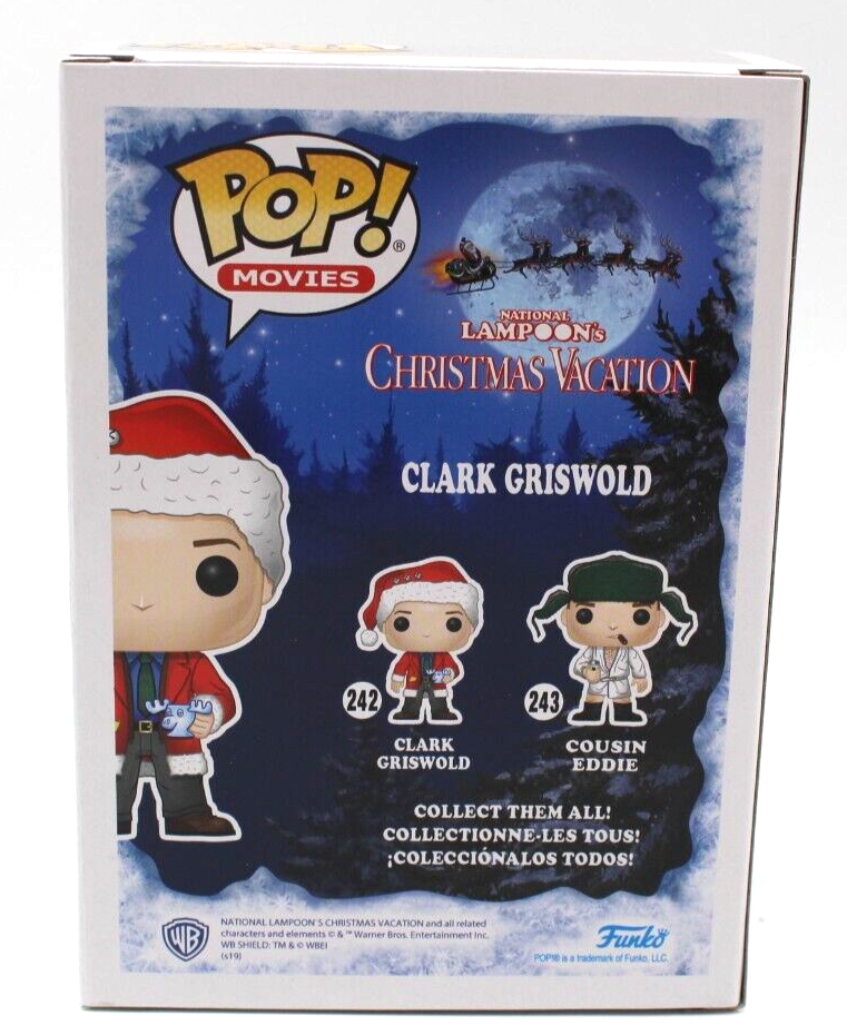 Chevy Chase Signed Clark Griswold National Lampoon's #242 Funko Pop w/JSA COA