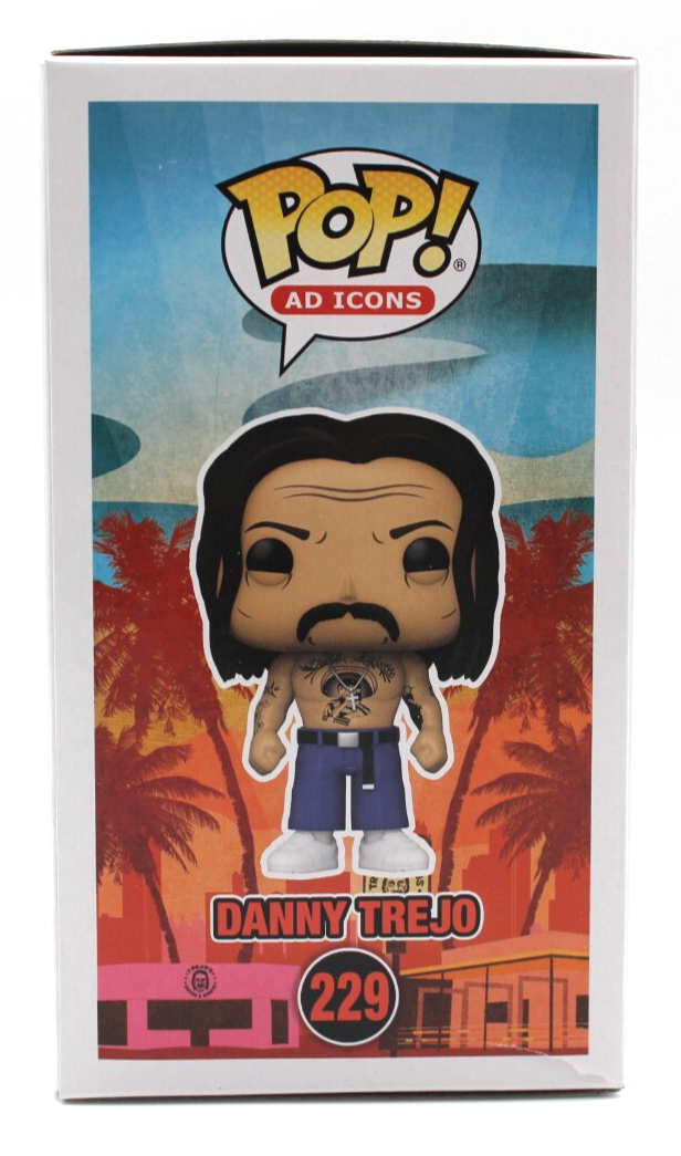 Danny Trejo Signed Pop Ad Icons 229 Machete Funko Pop w/Beckett COA BR25866