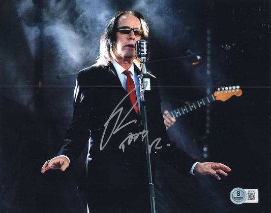 Todd Rundgren Rock n Roll Legend Utopia Signed 8x10 Photo w/Beckett COA BP59282