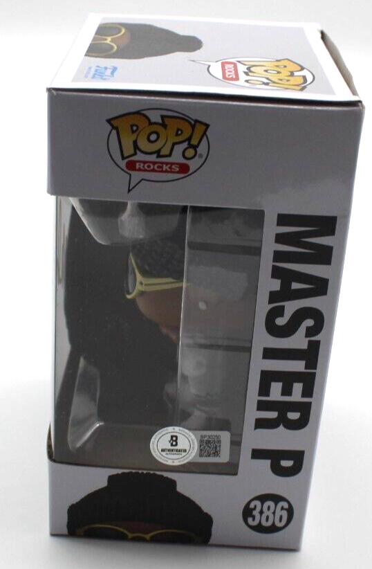 Master P No Limit 386 Percy Miller Signed Funko Pop w/Beckett BP30250 Swap