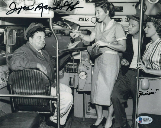 Joyce Randolph Signed The Honeymooners Trixie 8x10 Photo w/Beckett COA Z02634