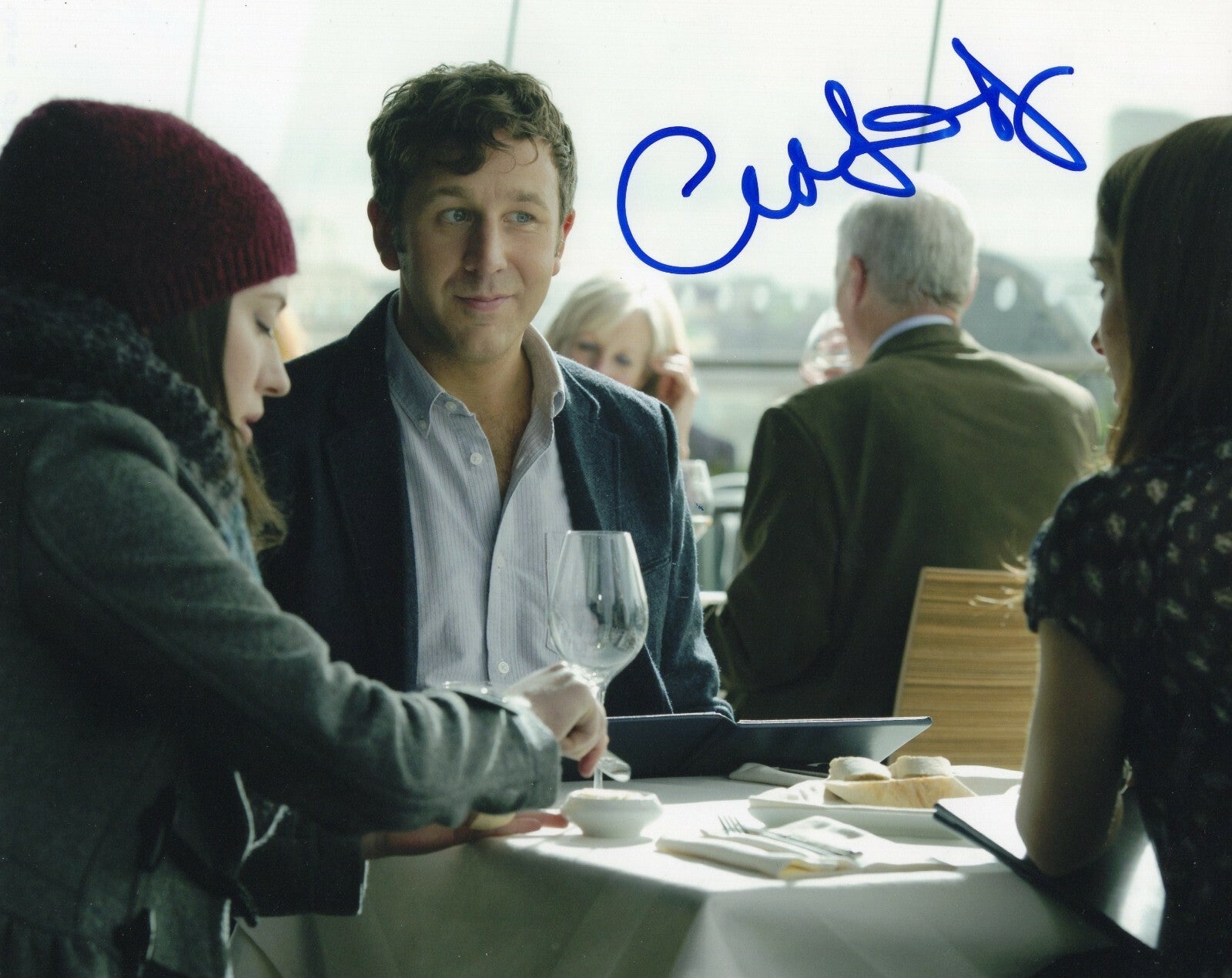Chris O'Dowd Signed 8x10 Photo w/COA Brides Maids Get Shorty #3   