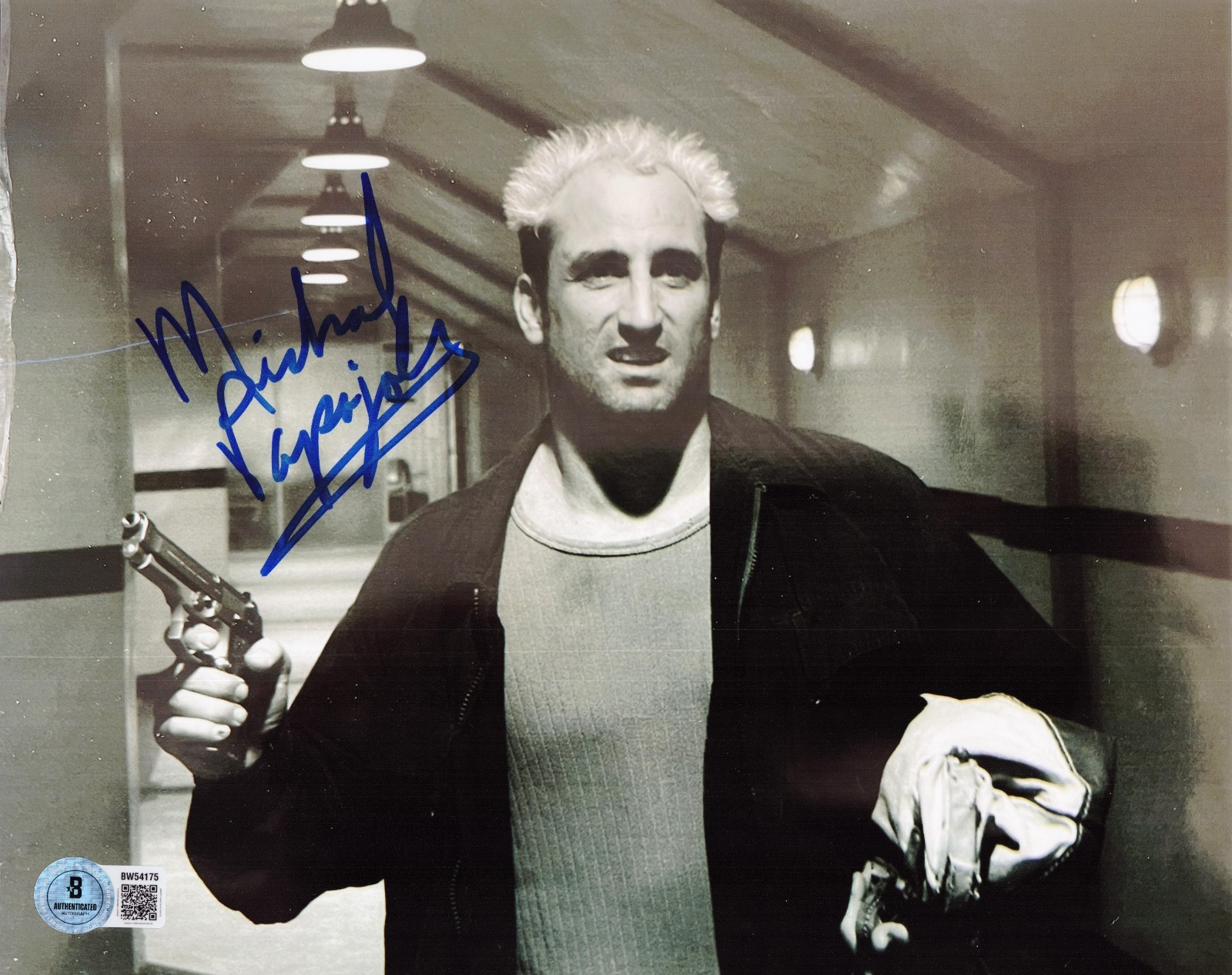Michael Papajohn Spider Man Signed 8x10 Photo w/Beckett BAS BW54175