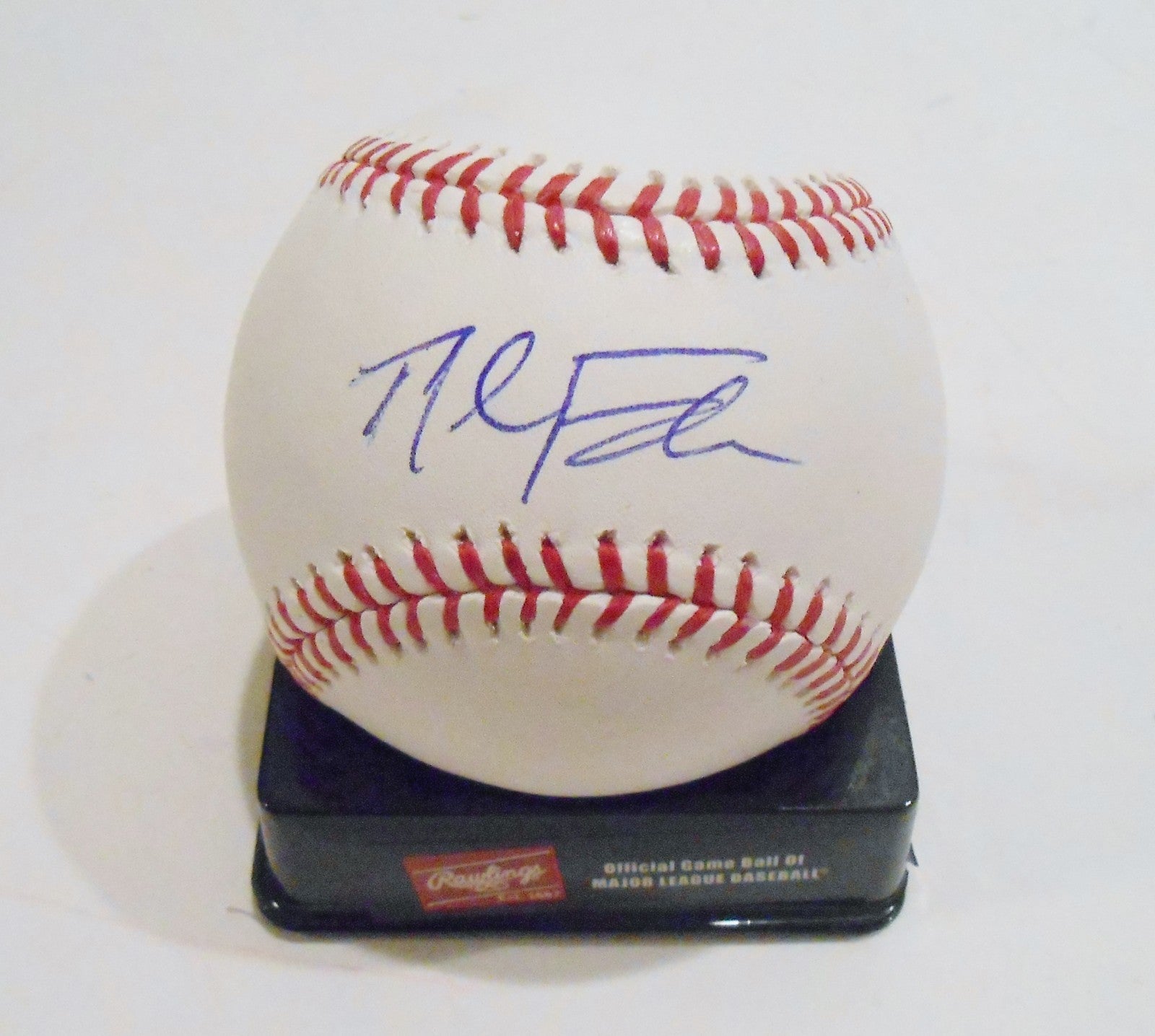 Nolan Fontana Signed Official Major League Baseball w/COA Astros