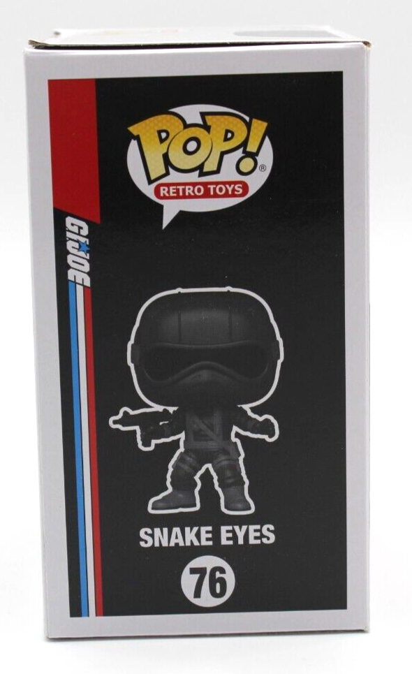 Ray Park G.I. Joe Snake Eyes Signed Funko Pop 76 w/PSA DNA COA AO73821
