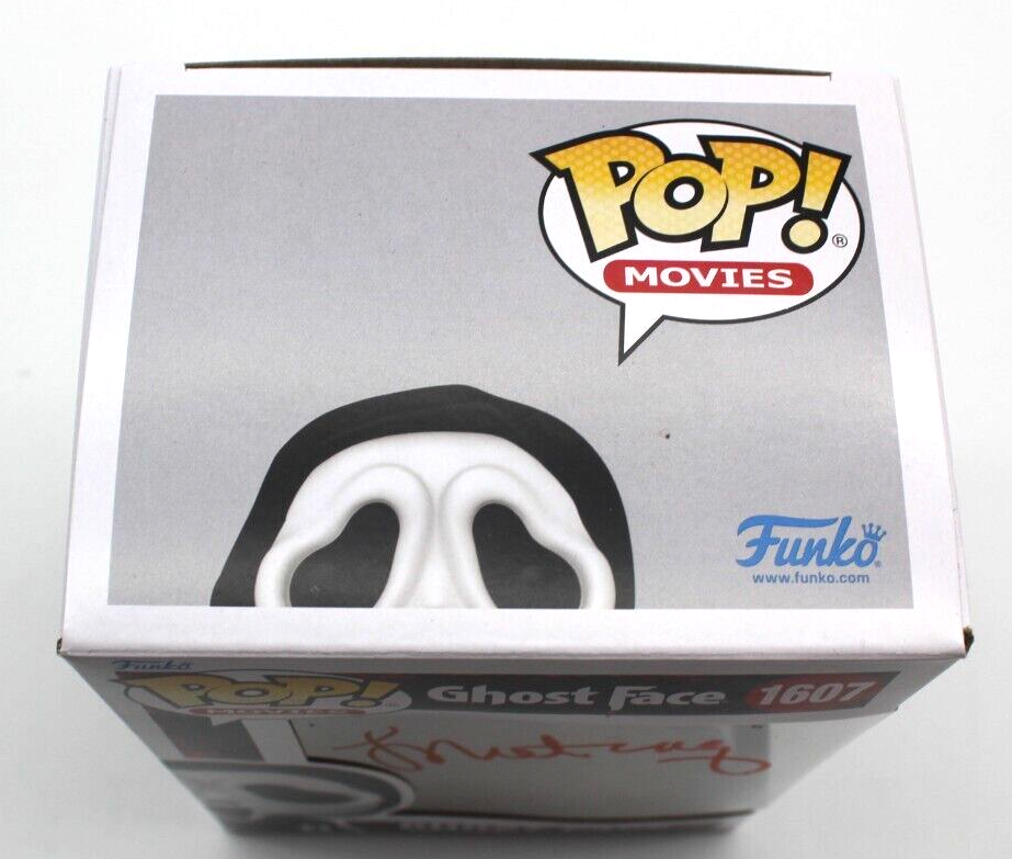 Laurie Metcalf Signed Scream Ghost Face Funko 1607 w/Beckett COA BN71139 PROOF