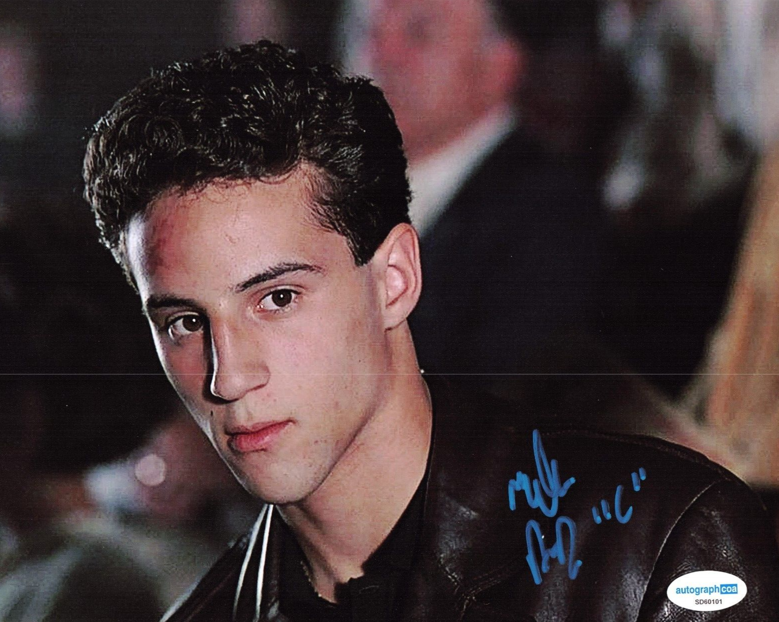 Lillo Brancato A Bronx Tale Calogero "C" Signed 8x10 Photo w/ACOA SD60101