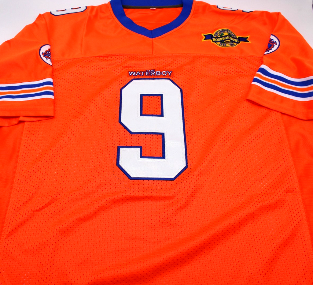 Adam Sandler Signed Waterboy Jersey Bobby Boucher W/Beckett BAS COA BV13321