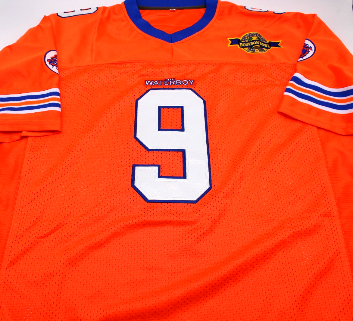 Adam Sandler Signed Waterboy Jersey Bobby Boucher W/Beckett BAS COA BV13321