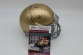 Jayson Ademilola Signed Notre Dame Irish Mini Football Helmet w/JSA COA
