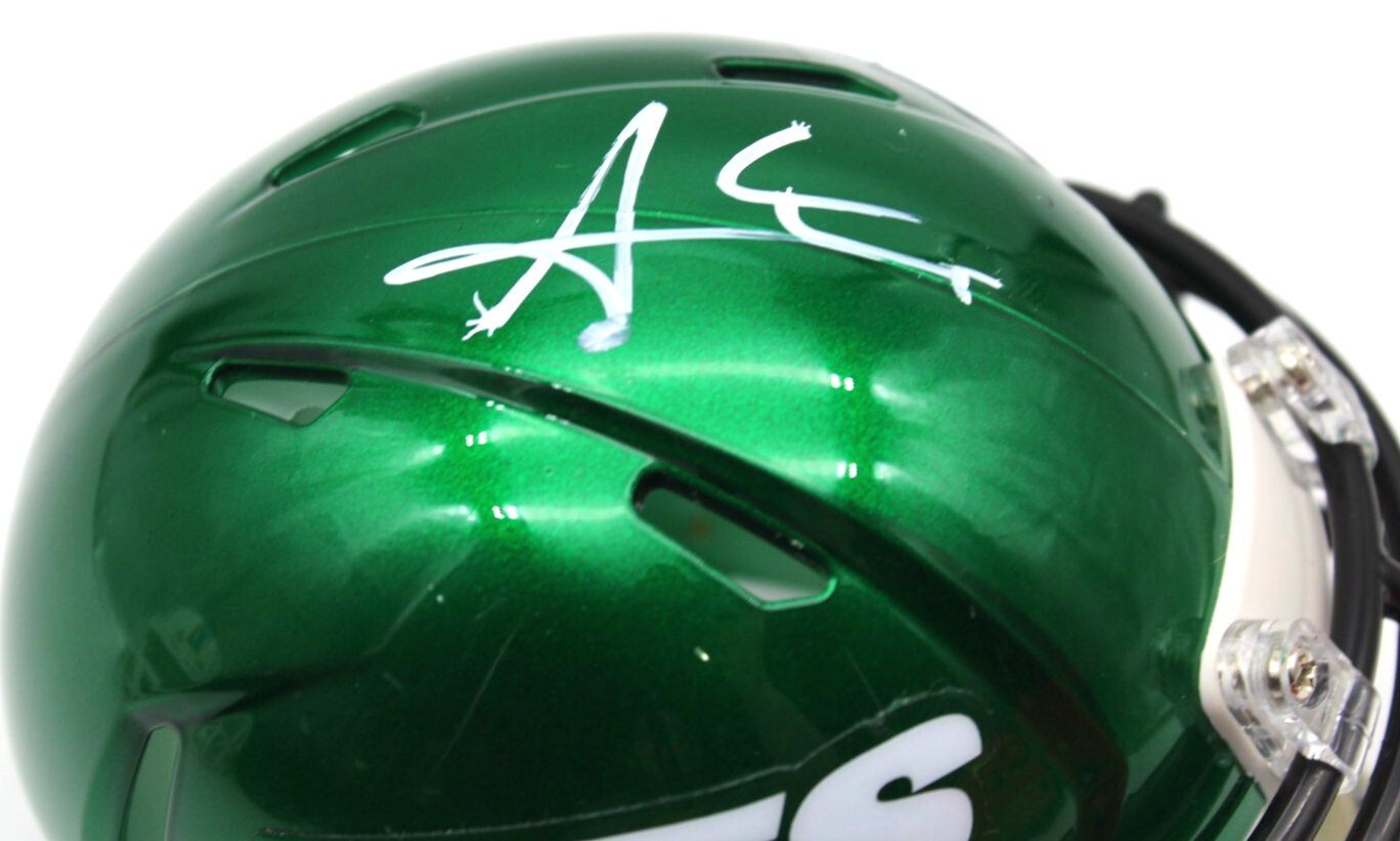 Aaron Glenn Signed New York Jets Mini Football Helmet w/Beckett BR63136