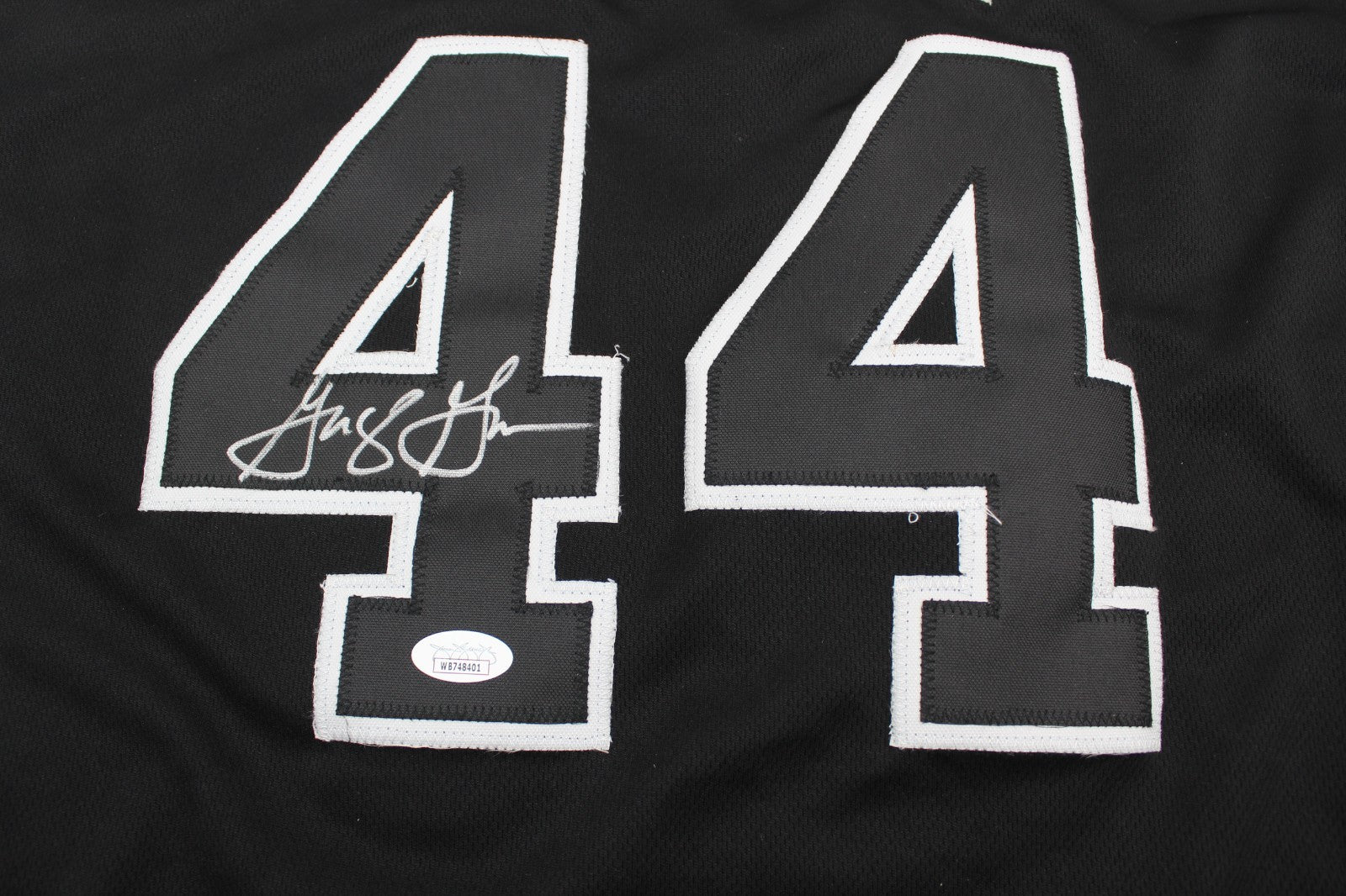 George Gervin Signed San Antonio Spurs Custom XL Jersey W/JSA COA