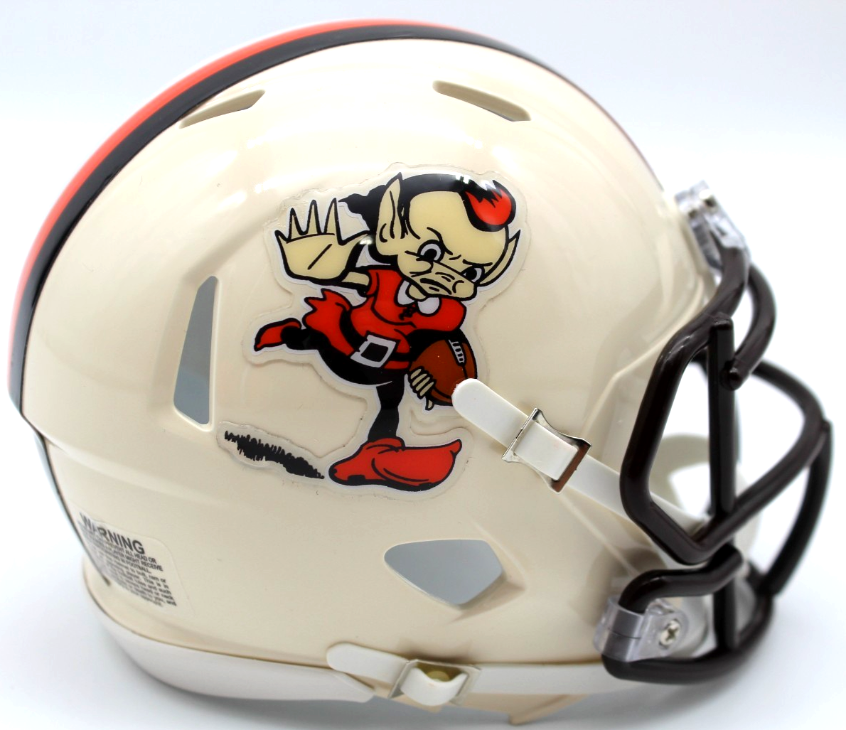Kevin KC Concepcion Signed Cleveland Browns Retro Mini Helmet w/JSA COA CR86330