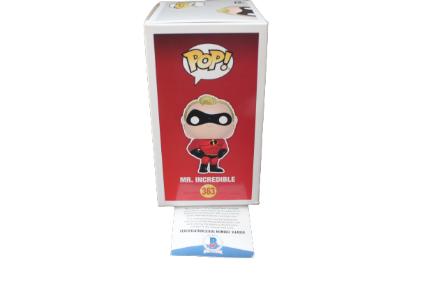 Craig T. Nelson Signed Mr. Incredible #363 Funko Pop w/Beckett COA X44956