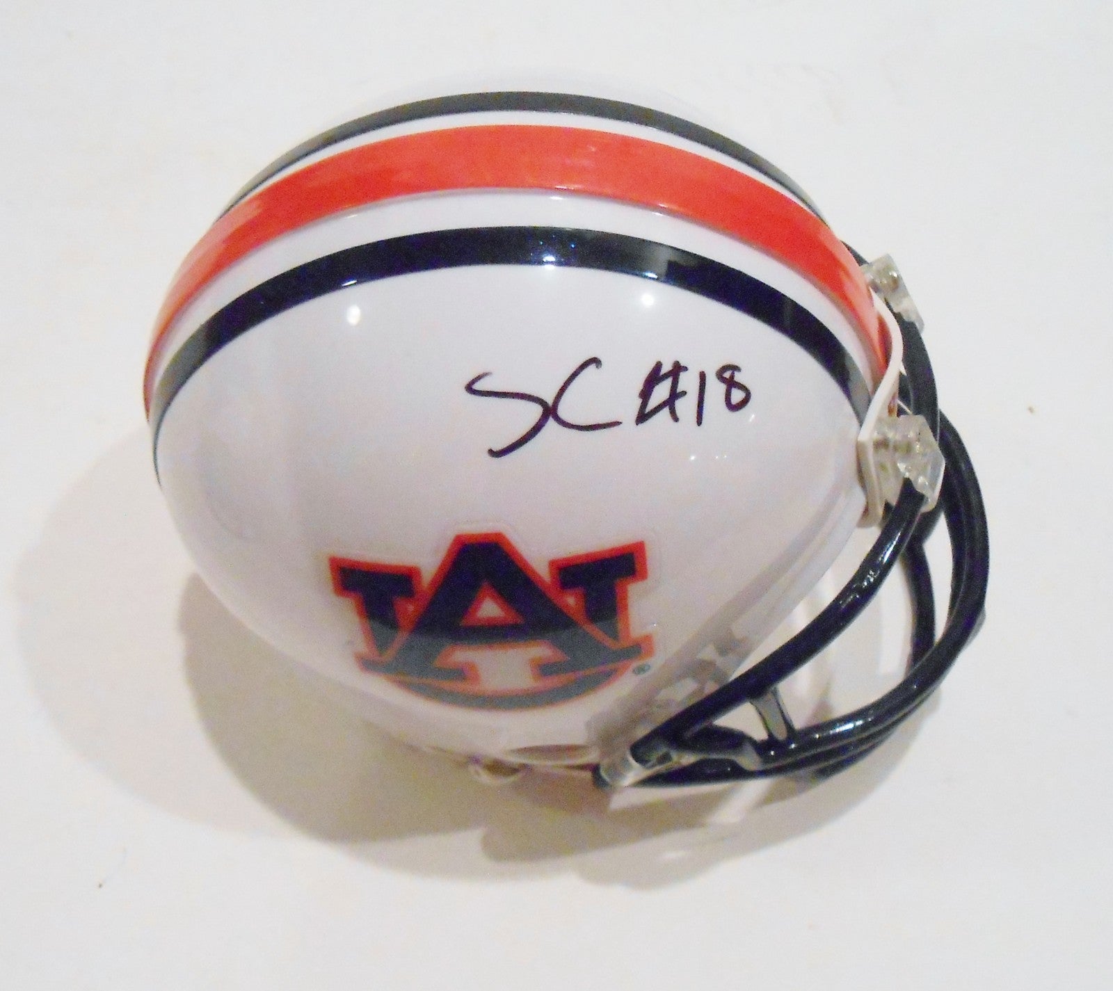 Sammie Coates Signed Auburn Tigers Mini Football Helmet w/COA War Eagle