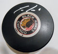 Trevor Daley Signed Chicago Blackhawks Hockey Puck w/COA