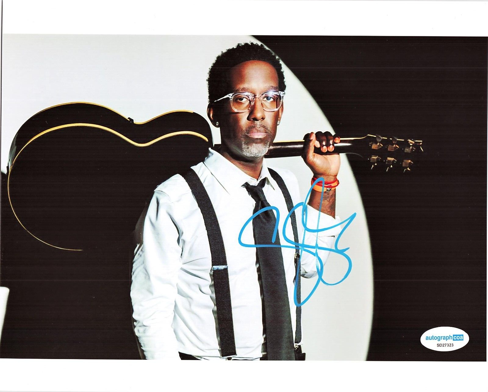 Shawn Stockman Signed Boyz II Men R&B Hip Hop 8x10 Photo w/ACOA SD27323