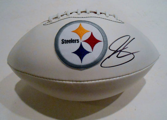 Sammie Coates Signed Pittsburgh Steelers Logo Football w/COA 2015 NFL Draft