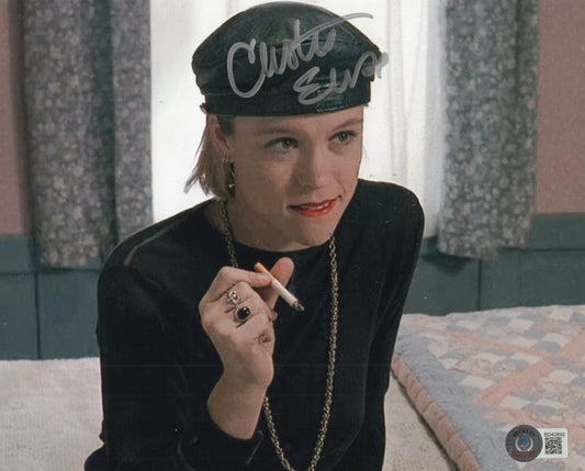 Christine Elise Signed Beverly Hill's 90210 8x10 Photo w/Beckett COA BD42892