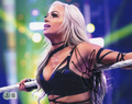 Liv Morgan Wrestling WWE Champion Smackdown Signed 8x10 Photo w/Beckett BP30089