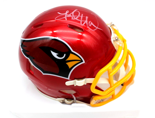 Kurt Warner Signed Cardinals Flash Mini Football Helmet w/Beckett COA BF87172