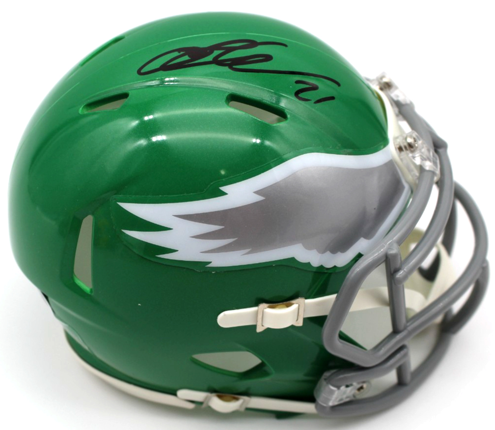 Eric Allen Signed Philadelphia Eagles Mini Football Helmet w/Beckett COA BT56210