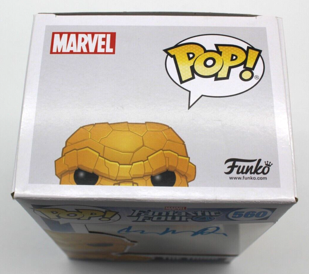 Ebon Moss-Bachrach Signed Fantastic Four Funko Pop 560 w/Beckett COA BM61829