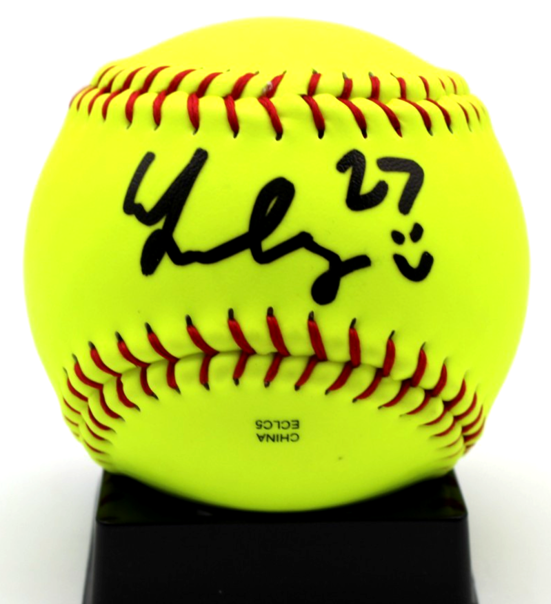 Emma Lemley Signed Blaze Va Tech AUSL USA Softball w/Beckett BAS COA BT78223