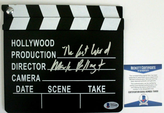 Mark Pellington Signed Movie Prop Clapboard w/Beckett COA T91600 The Last Word